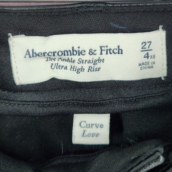 Abercrombie & Fitch Pants Women's 4xs Ankle Straight Ultra High-Rise Curve Love - Picture 3 of 7